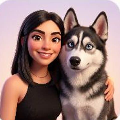 Avatar de una mascota en la app LynkaPet